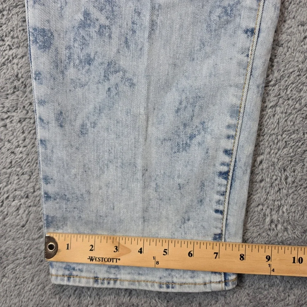 Levis 541 Jeans Mens 36x32 Blue Acid Wash Athletic Fit Stretch Tapered Denim NWT
